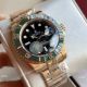 Rolex Submariner Rose Gold Green Ceramic Bezel Watch 40mm (6)_th.jpg